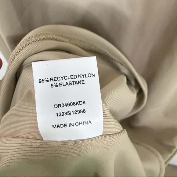 MESHKI Jill Sleeveless Tank Midi Dress Taupe XXS NWT - Picture 6 of 8